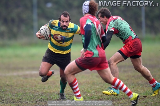 2018-11-11 Chicken Rugby Rozzano-Caimani Rugby Lainate 090